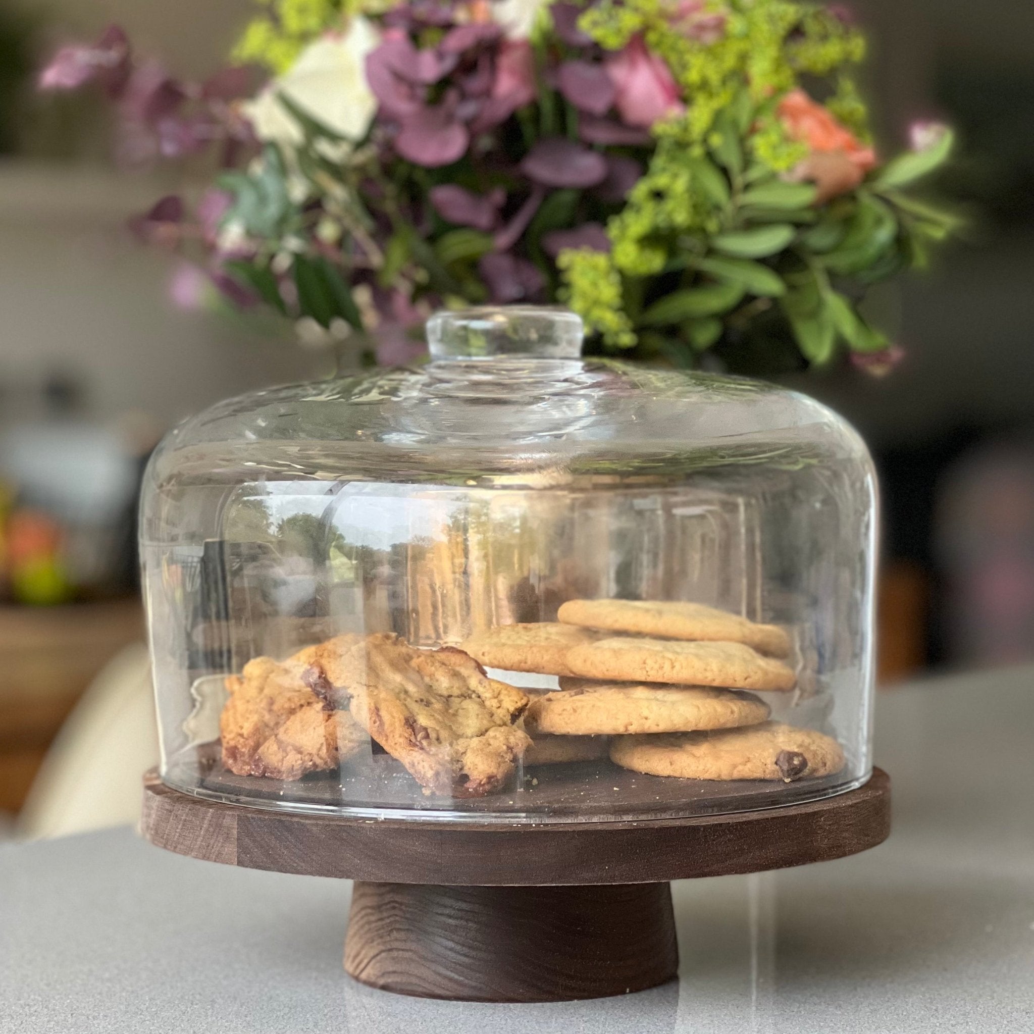 Style your kitchen counter with a statement cake stand - THE FOX FOUNDRY