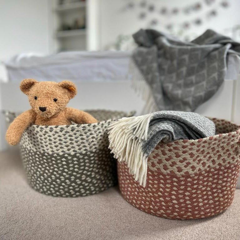 Woven sale toy basket